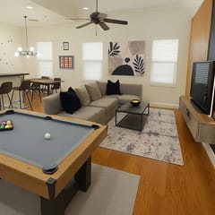 Corner Galleria Suite |3BR Jacuzzi Home for 8